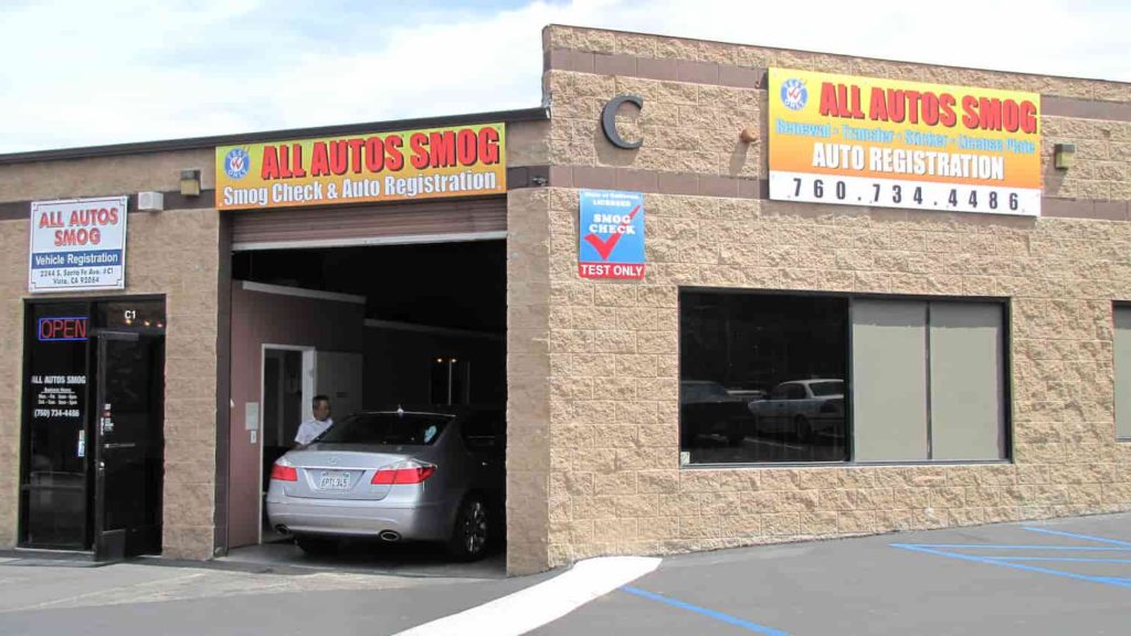 Smog Check Test Near Me Vista